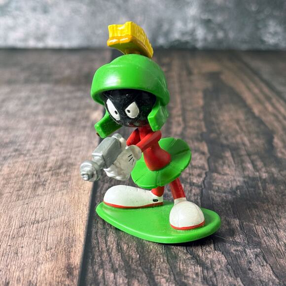 Marvin the Martian PVC 1996 Looney Tunes Warner Bros Applause 3 Inch - Picture 1 of 6